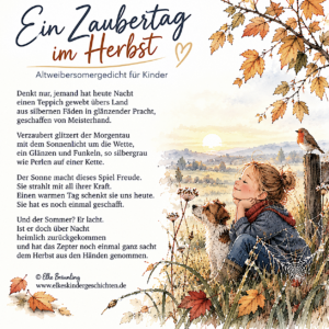 Ein Zaubertag im Herbst - Text + Illustration
