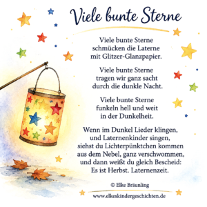 Laterne und Gedicht 